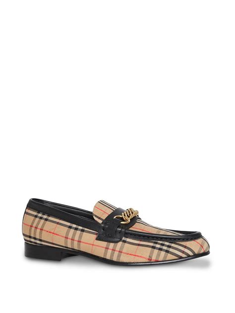 Vintage Revival: Burberry 1983 Check Link Loafer